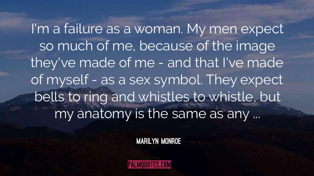 Anomie Anatomy quotes by Marilyn Monroe