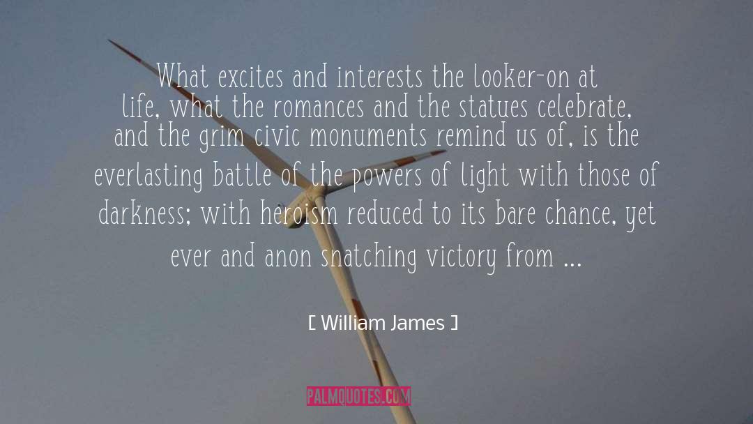 Anon quotes by William James