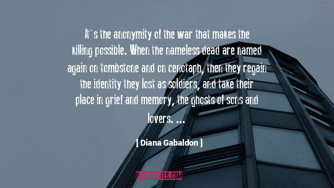 Anonymity quotes by Diana Gabaldon