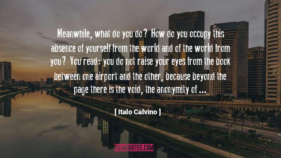 Anonymity quotes by Italo Calvino