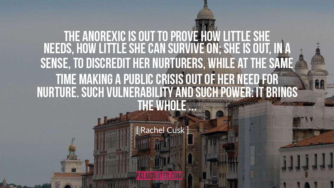 Anorexic quotes by Rachel Cusk