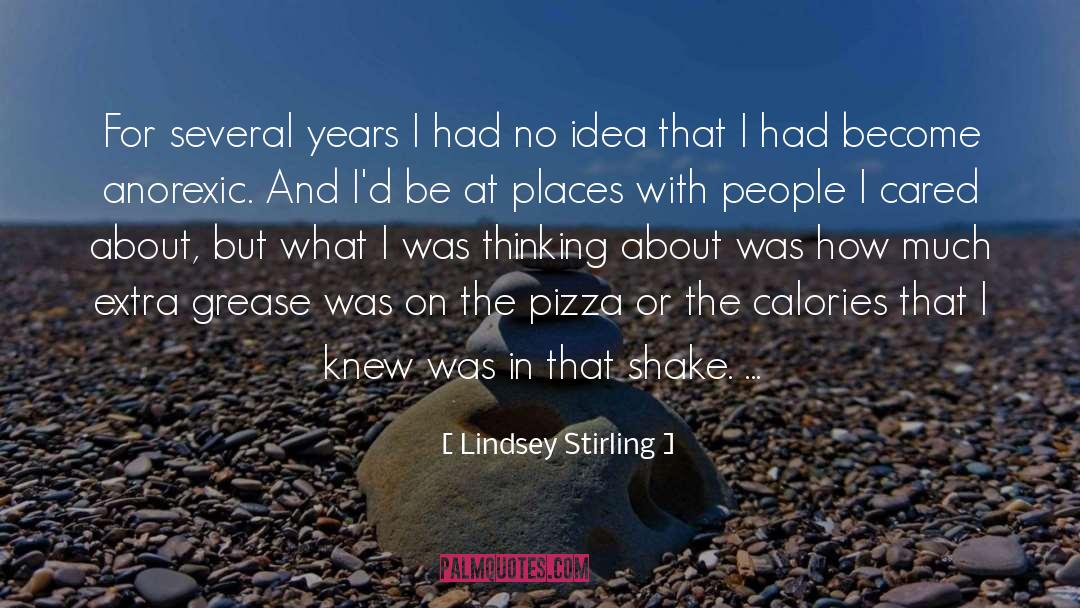 Anorexic quotes by Lindsey Stirling