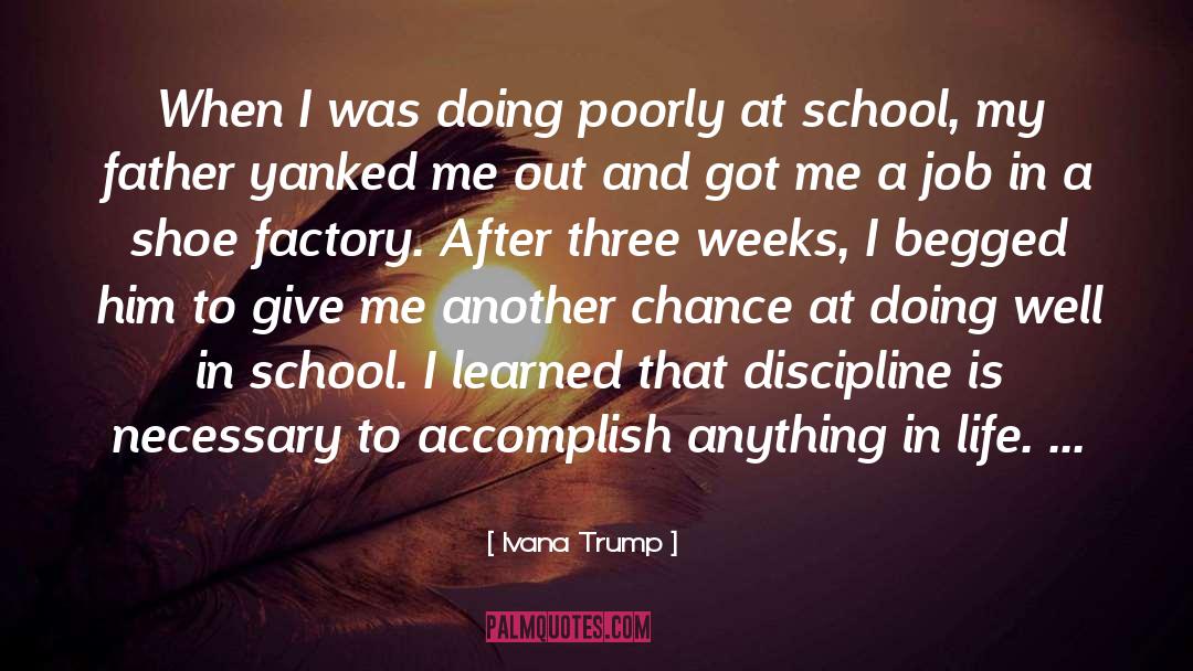 Another Chance quotes by Ivana Trump