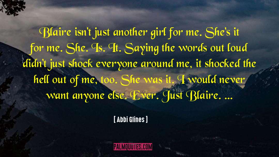 Another Girl quotes by Abbi Glines