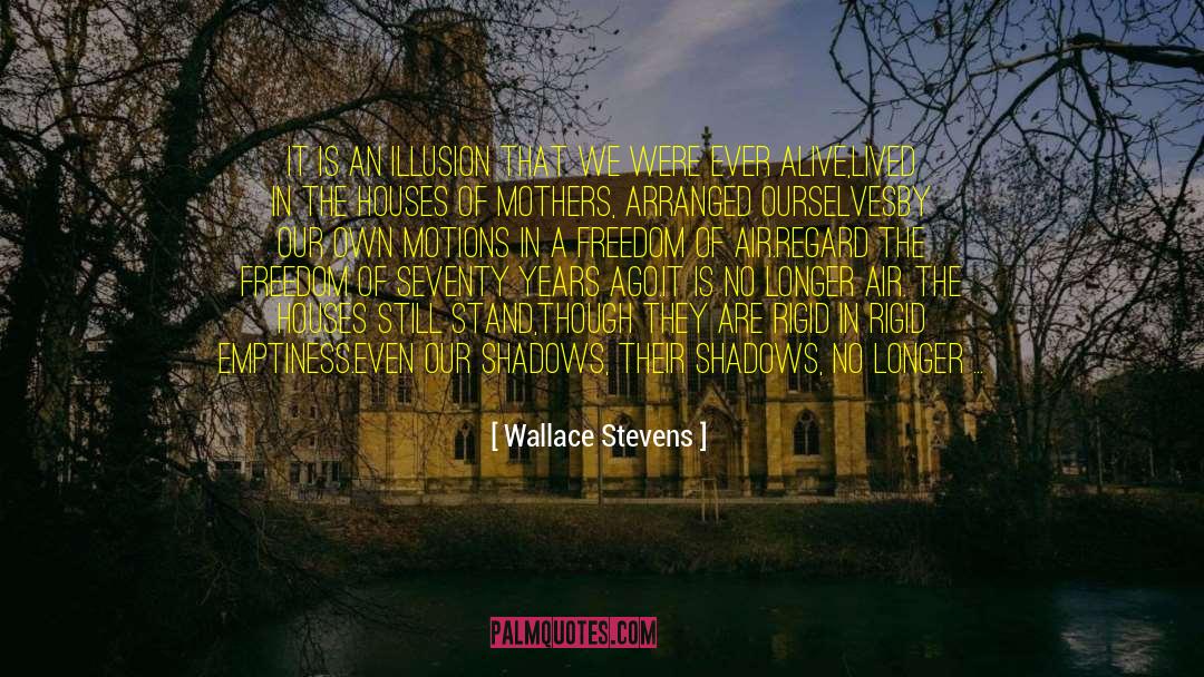 Another Lifetime quotes by Wallace Stevens