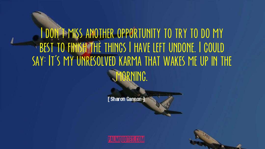 Another Opportunity quotes by Sharon Gannon