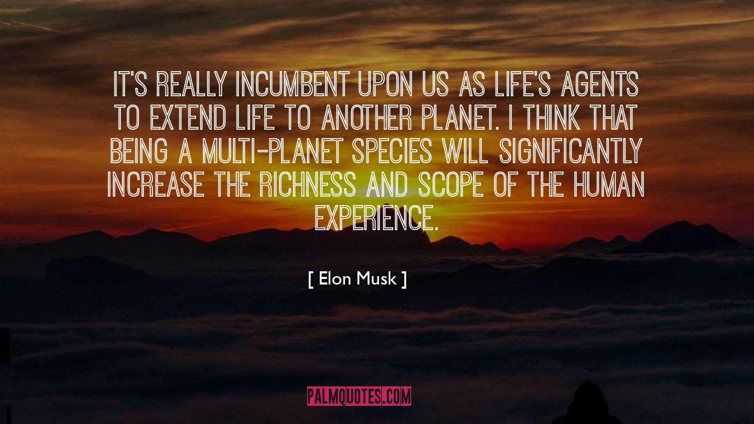 Another Planet quotes by Elon Musk