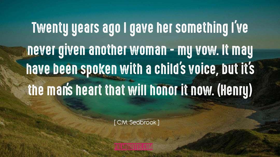 Another Woman quotes by C.M. Seabrook