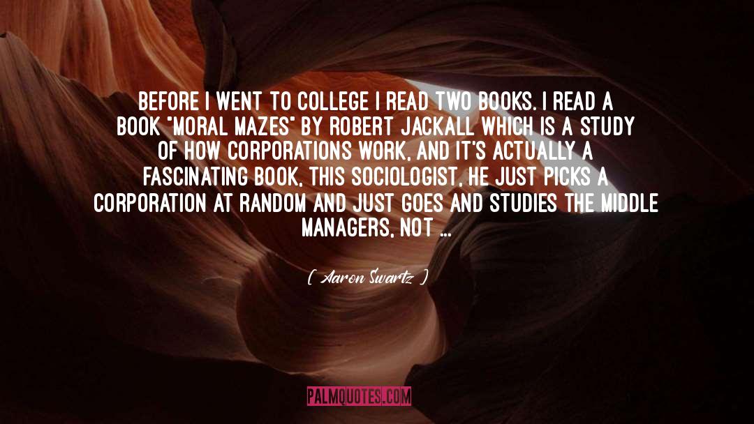 Another Work Day quotes by Aaron Swartz