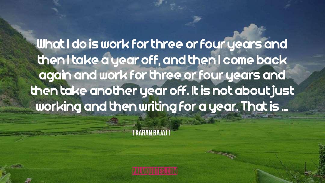 Another Year quotes by Karan Bajaj