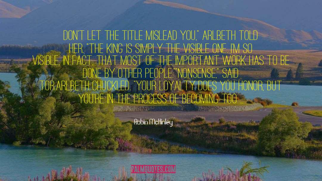 Ansel Tor quotes by Robin McKinley