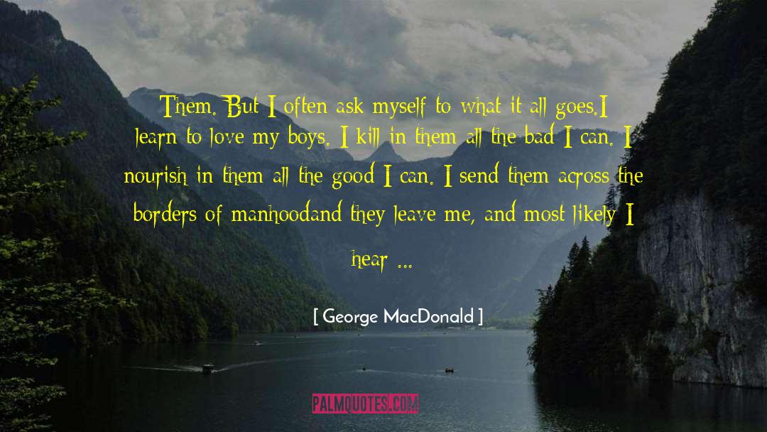 Answer Sheet quotes by George MacDonald