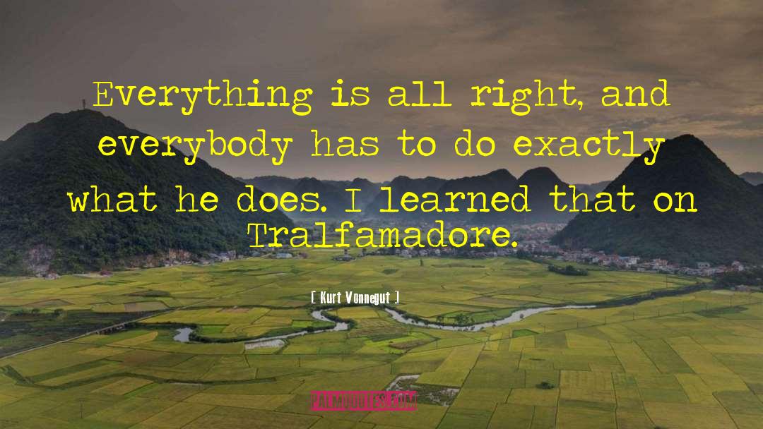 Answer To Everything quotes by Kurt Vonnegut