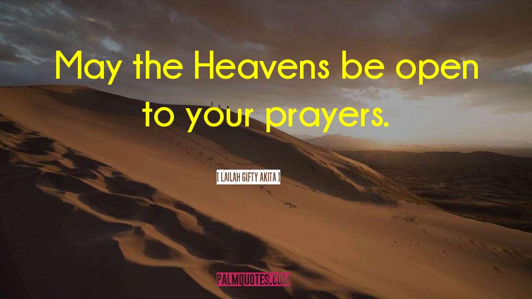 Answered Prayers quotes by Lailah Gifty Akita