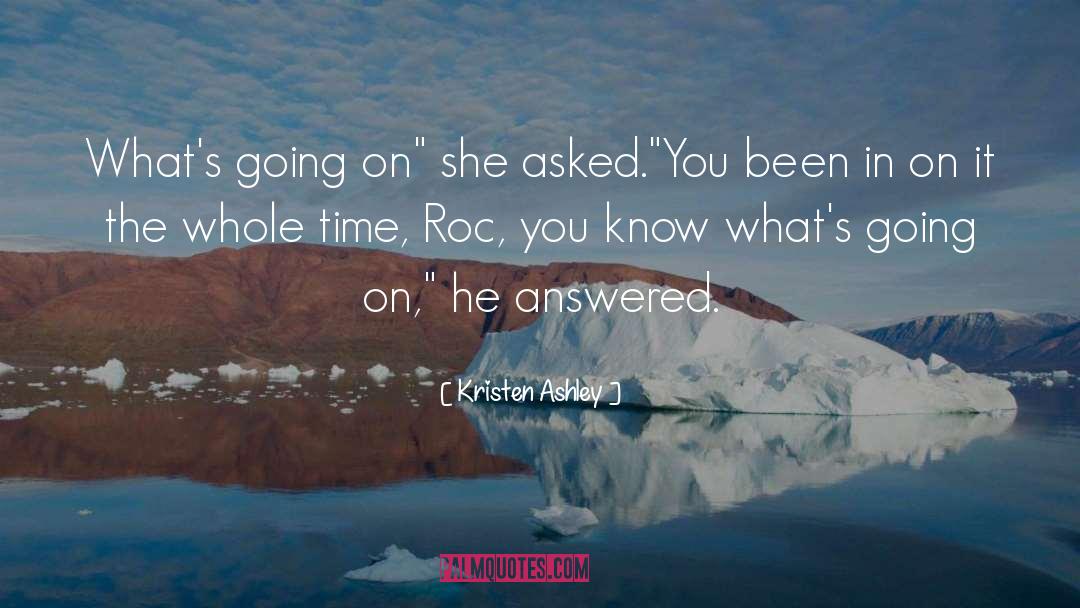 Answered quotes by Kristen Ashley