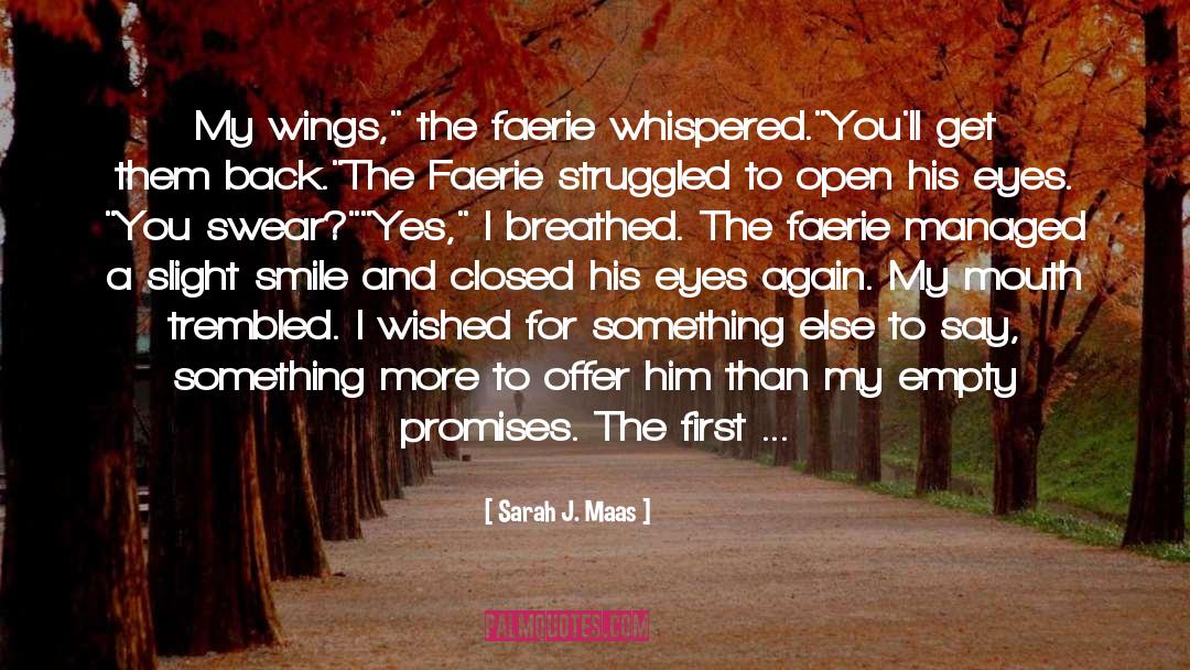 Answered To Prayer quotes by Sarah J. Maas