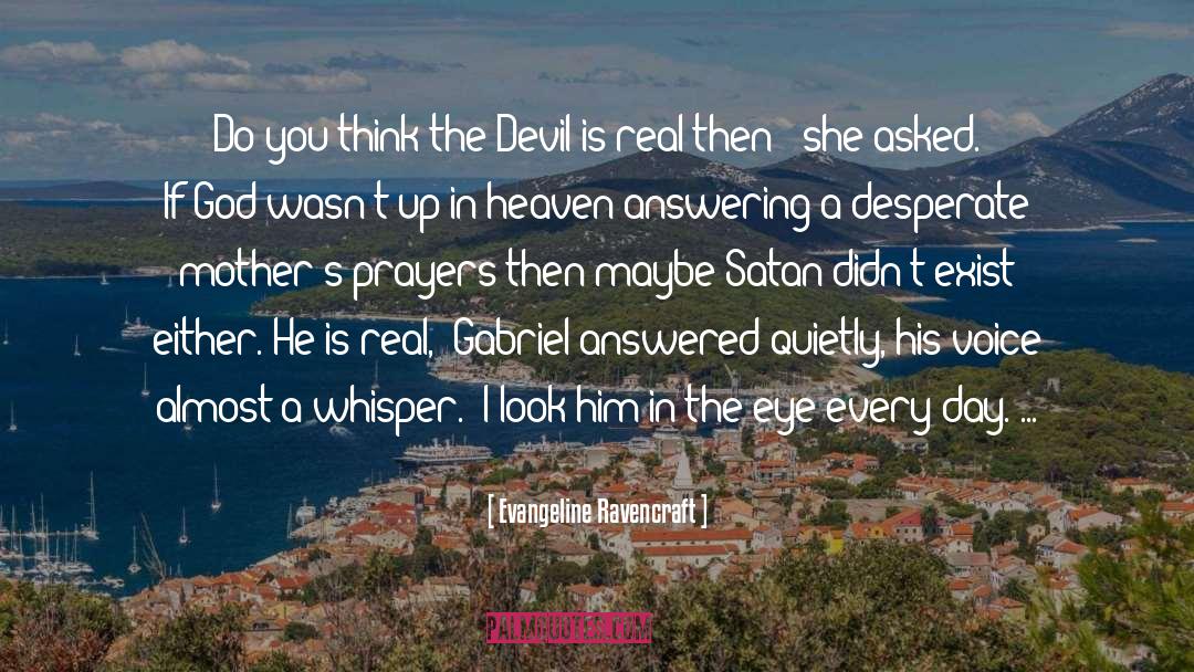 Answering quotes by Evangeline Ravencraft