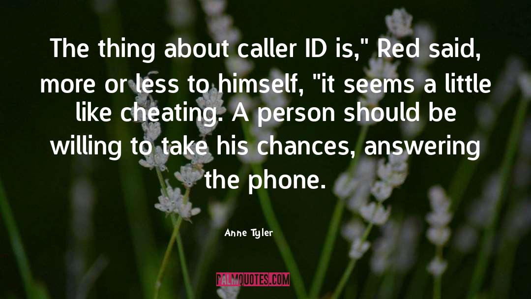 Answering The Phone quotes by Anne Tyler