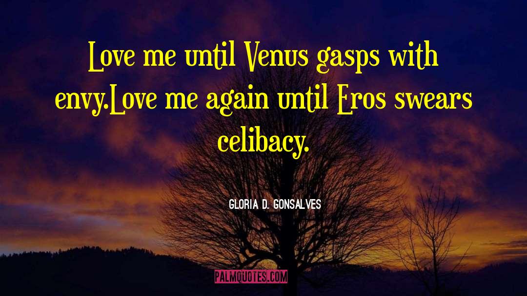 Answering Venus quotes by Gloria D. Gonsalves