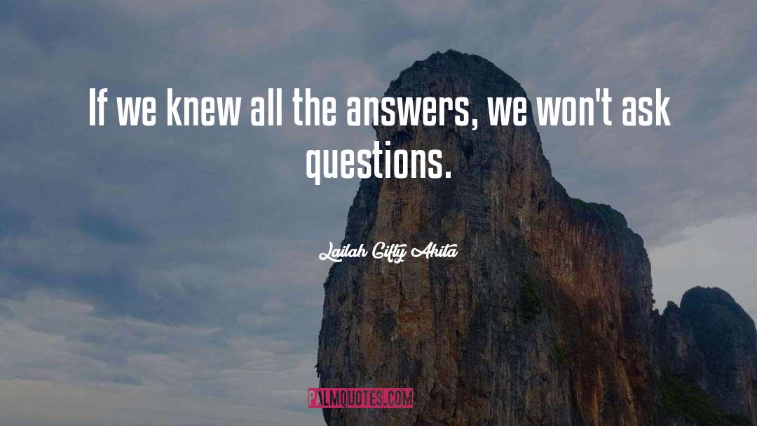 Answers To Prayer quotes by Lailah Gifty Akita