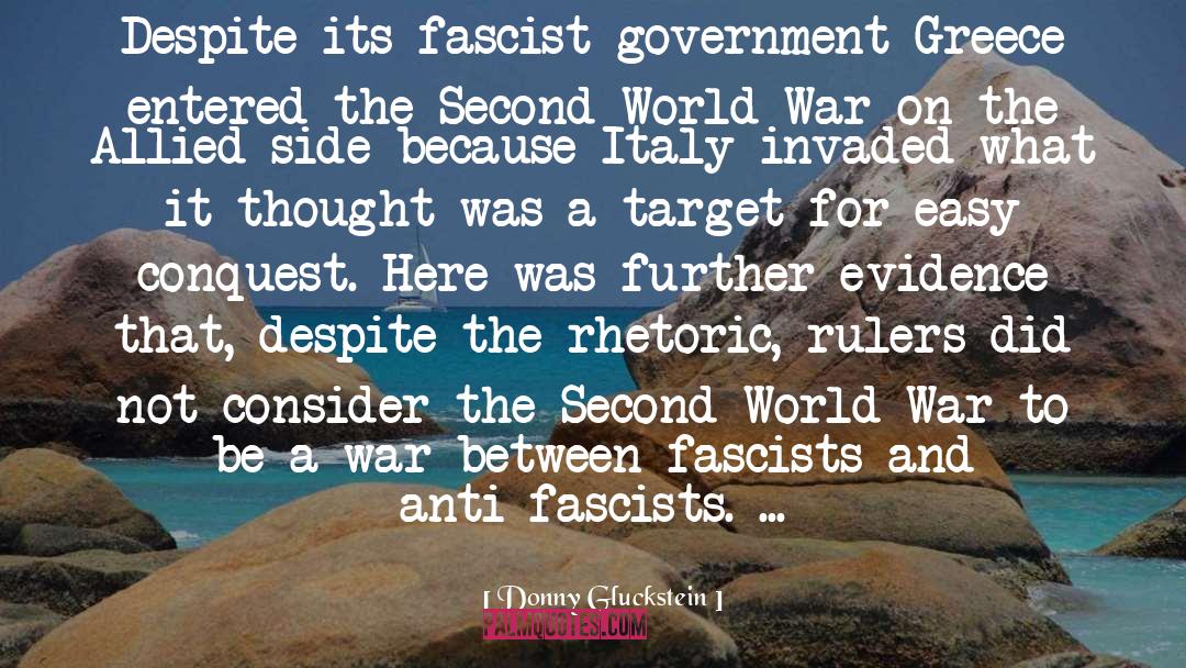 Ant Fascist quotes by Donny Gluckstein