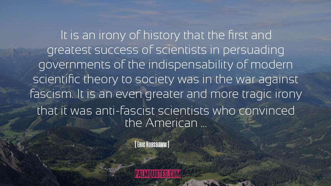 Ant Fascist quotes by Eric Hobsbawm