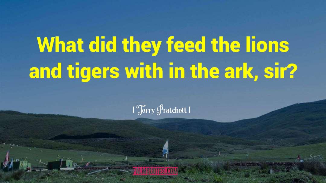 Ant Lions quotes by Terry Pratchett