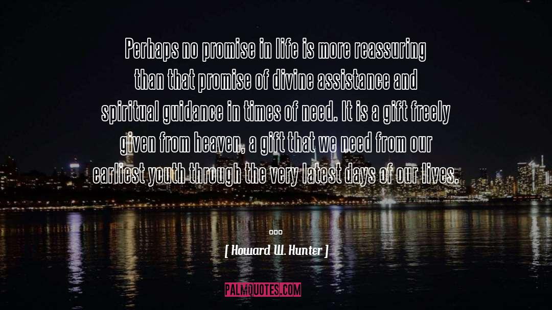Antagonist Promise quotes by Howard W. Hunter