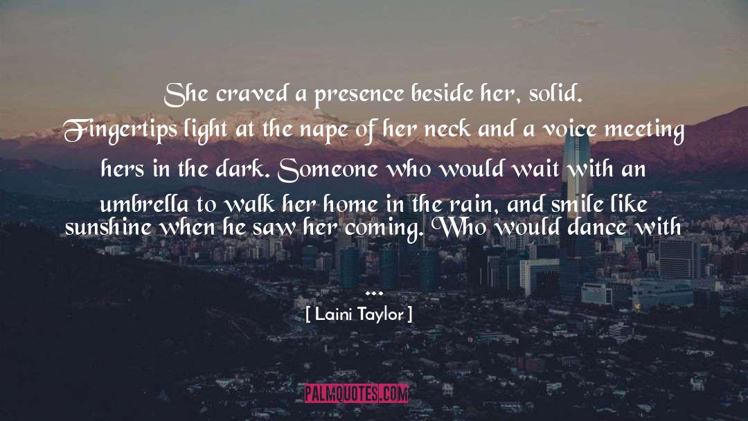 Antagonist Promise quotes by Laini Taylor