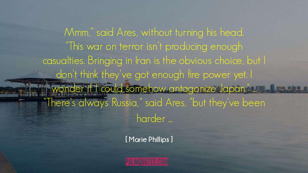 Antagonize quotes by Marie Phillips