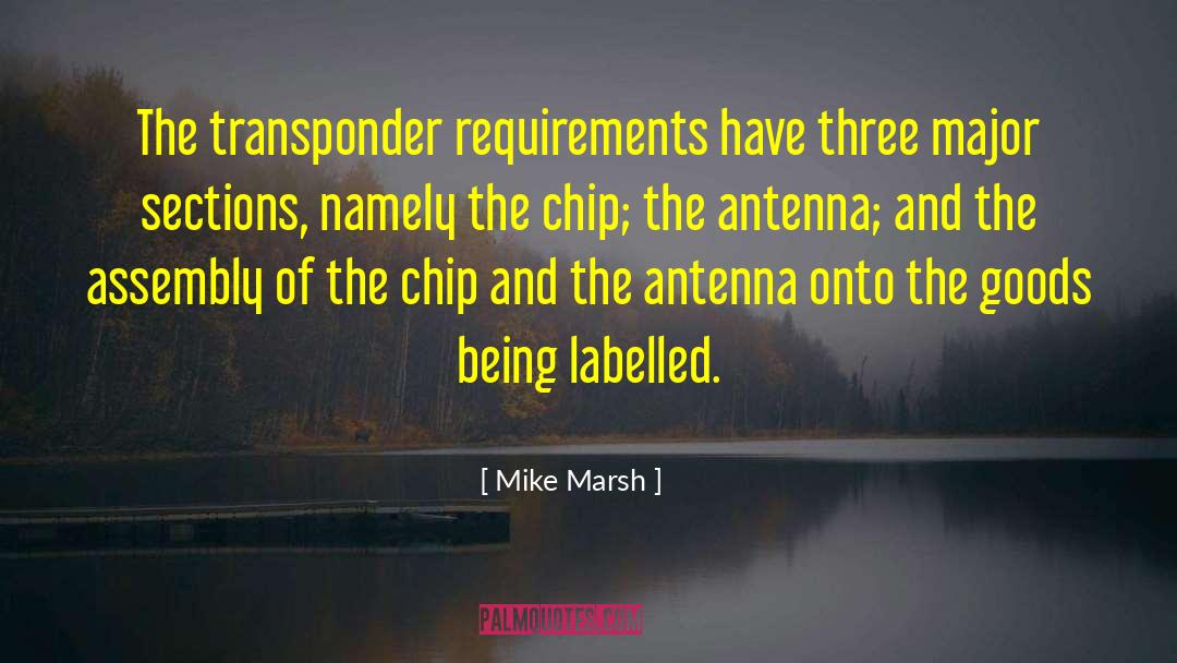 Antenna quotes by Mike Marsh