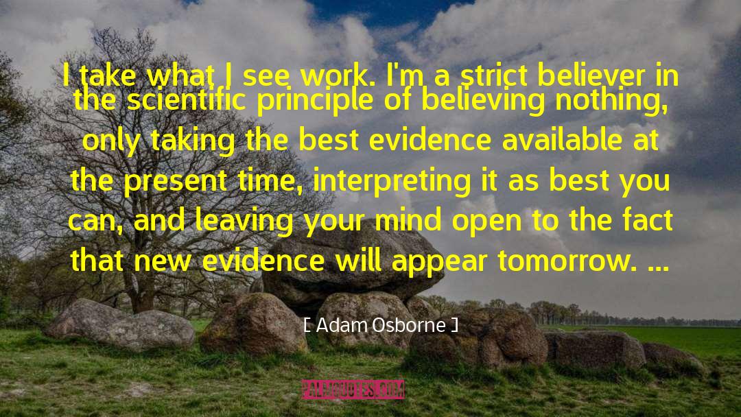 Anterograde Tomorrow quotes by Adam Osborne