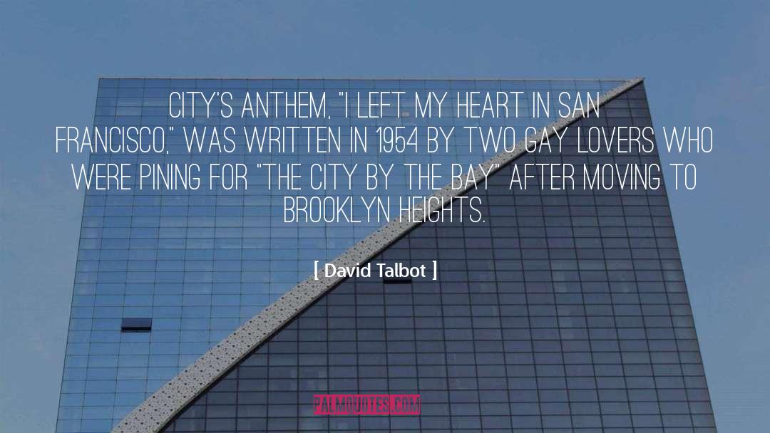 Anthem quotes by David Talbot