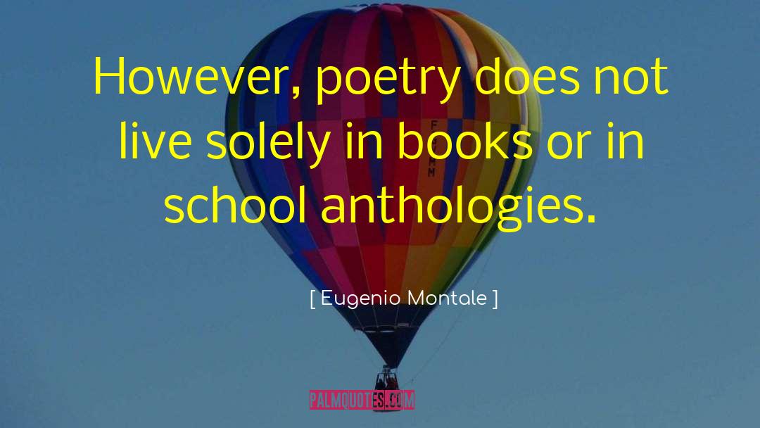 Anthologies quotes by Eugenio Montale