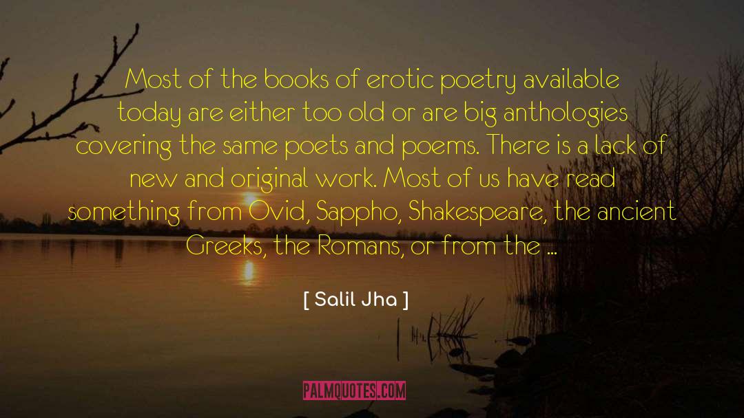 Anthologies quotes by Salil Jha