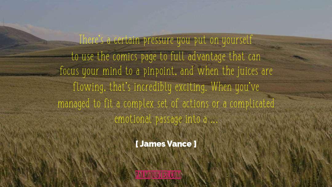 Anthology Complex quotes by James Vance