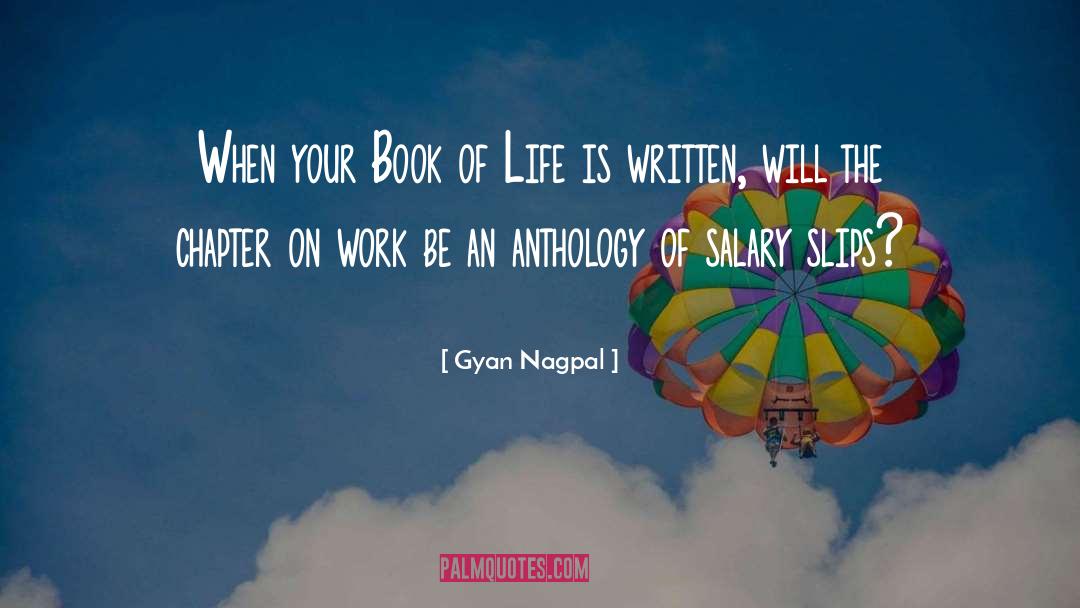 Anthology quotes by Gyan Nagpal