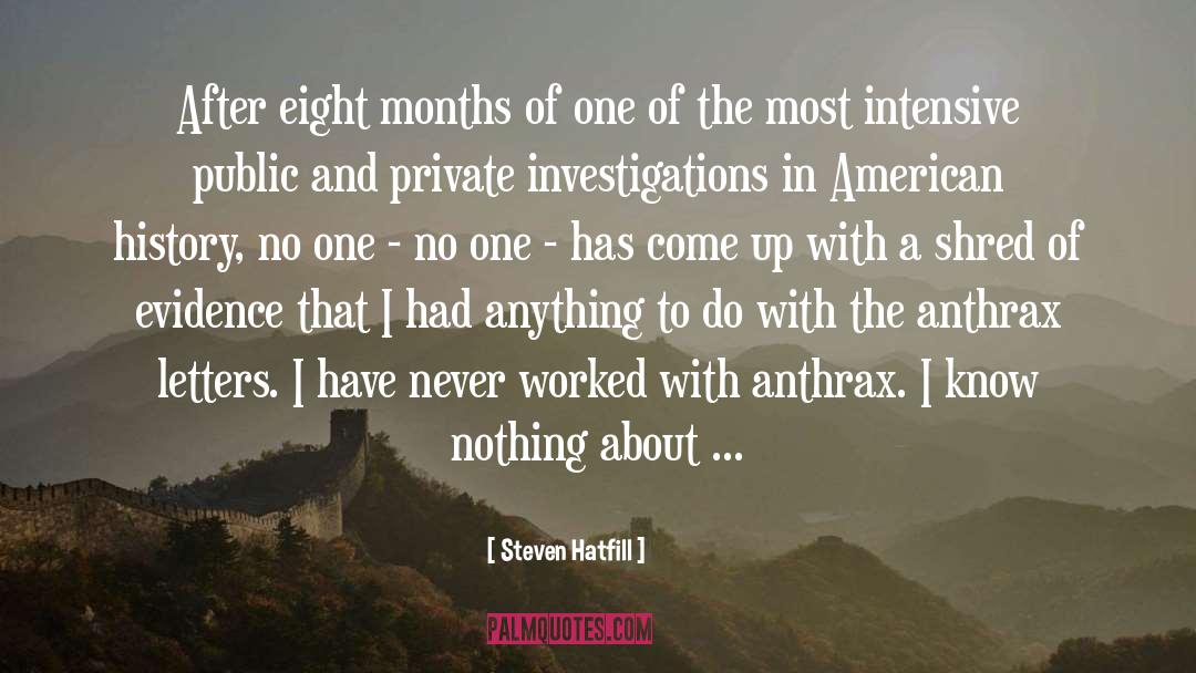 Anthrax quotes by Steven Hatfill