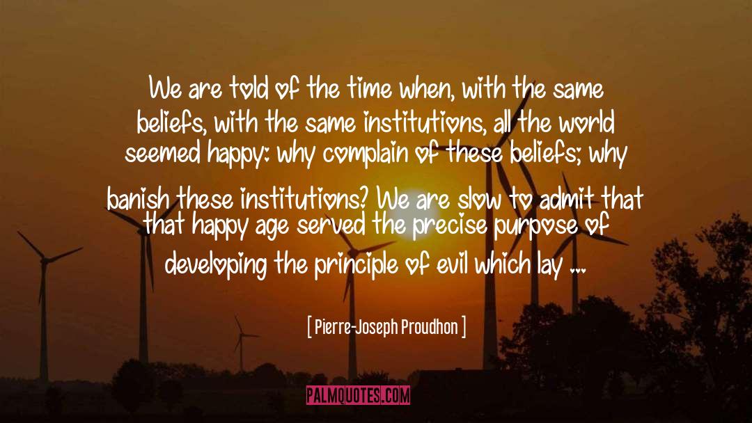 Anthropic Principle quotes by Pierre-Joseph Proudhon