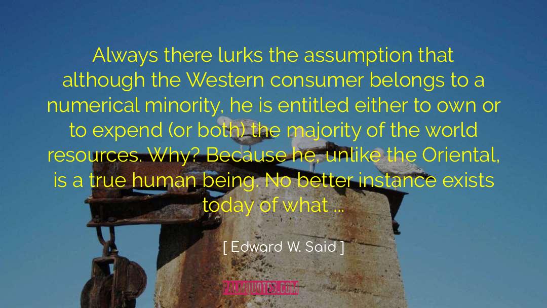 Anthropocentrism quotes by Edward W. Said