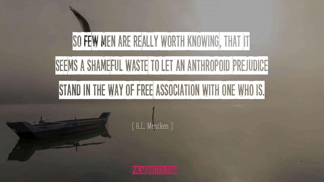 Anthropoid quotes by H.L. Mencken