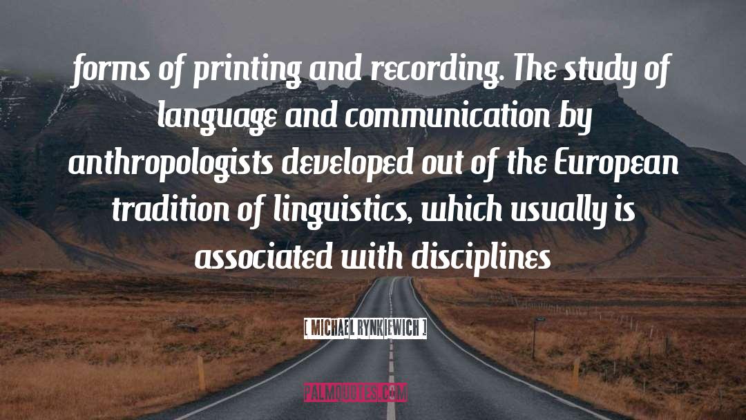 Anthropologists quotes by Michael Rynkiewich