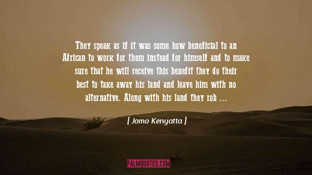 Anthropology quotes by Jomo Kenyatta