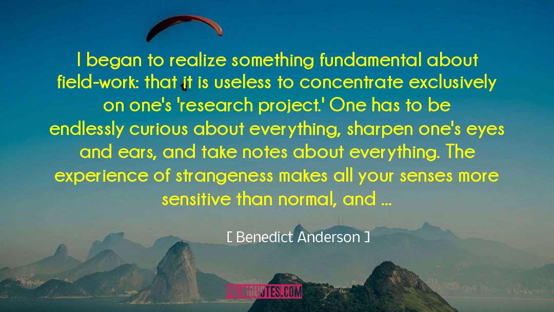 Anthropology quotes by Benedict Anderson