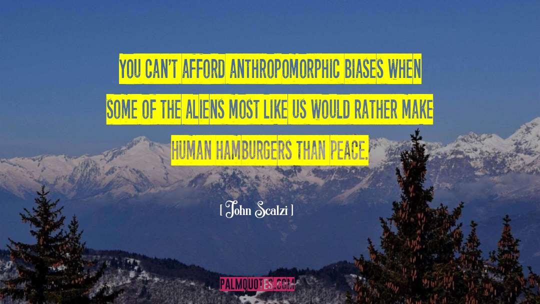 Anthropomorphic quotes by John Scalzi