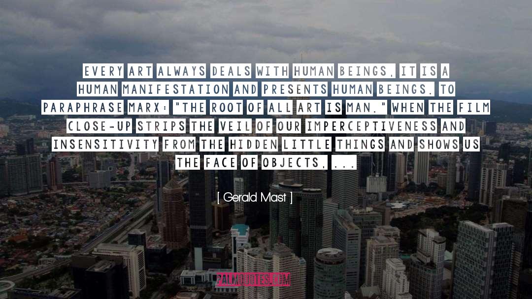 Anthropomorphism quotes by Gerald Mast