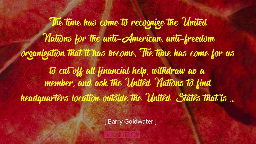 Anti American quotes by Barry Goldwater