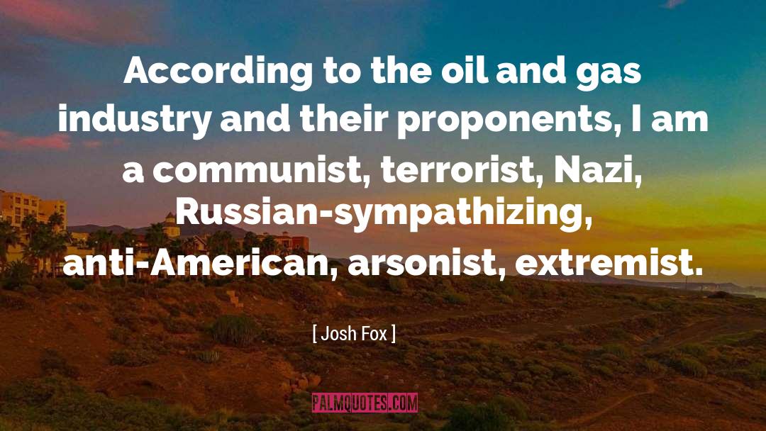 Anti American quotes by Josh Fox