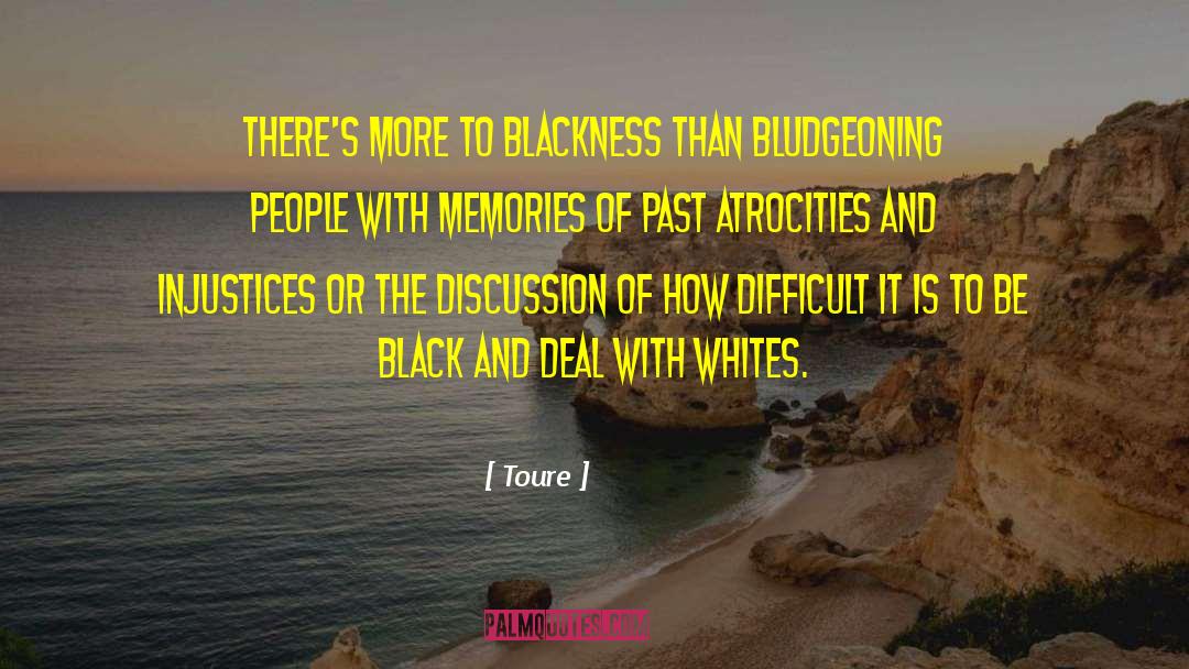 Anti Blackness quotes by Toure