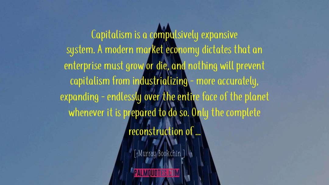 Anti Capitalism quotes by Murray Bookchin